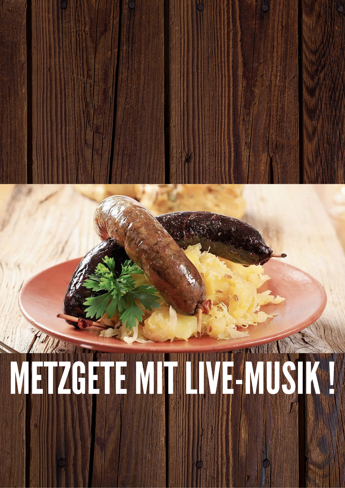 Metzgete mit Live-Musik